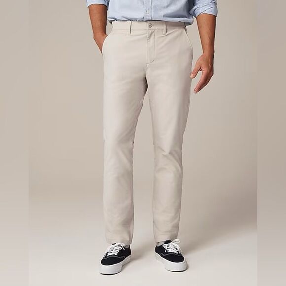 NWT J CREW 770 Straight-fit tech pant in Taupe size 32/34 - Picture 4 of 9